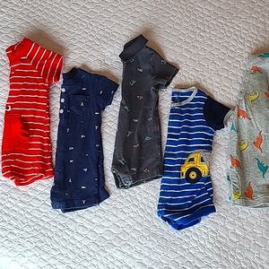 Carters 5 piece romper bundle!